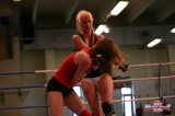 A rookie fighter, Leyla