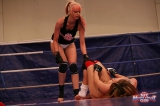 A rookie fighter, Leyla