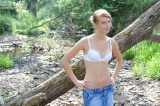 Shy teenage cutie