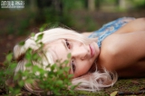Sexy nude teen in forest