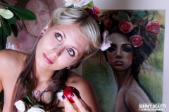 Marvelous teen on bed - N