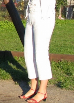SEE THROUGH PANTS - N