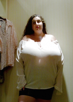 Huge Tits, tight tops - N