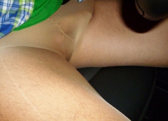 Haumphrey at the Autobahn in sexy PANTYHOSE - N