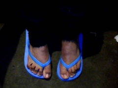 My beautiful feet in sandals - N