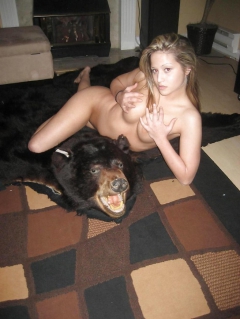 Beautiful blonde pussy - N
