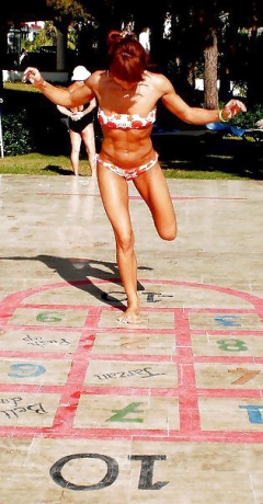 Fitnes woman - N