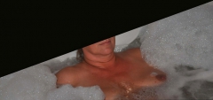 Bath, in bad, gebukt - N