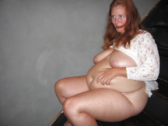 Hot hot mature fat - N