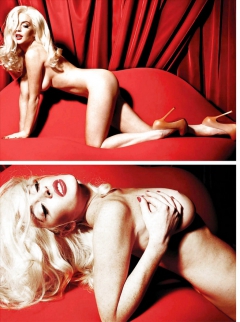 Lindsay Lohan Playboy Spread - N