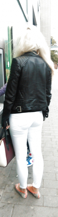 White Jeans Asses (Teen) - N