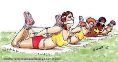 Crossdresser BDSM Cartoons 3 - N