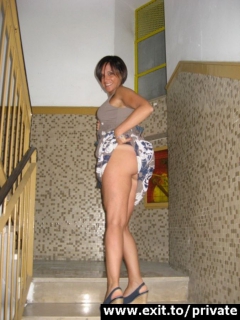 mature Belgium wife Christine with her hubby - N