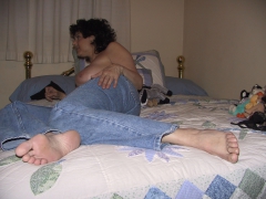 mom of 2 lusy fay gets topless - N