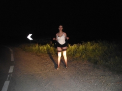 mature whore wife at night - N