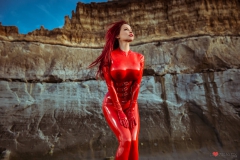 Bianca Baeuchamp Latex red 2 - N