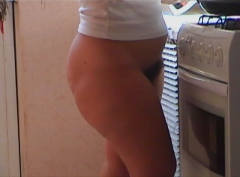 from the shower to the kitchen - N