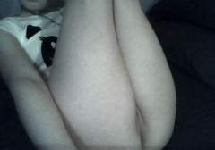 Punk teen nude selfshots - stripping at home with a nubile t - N