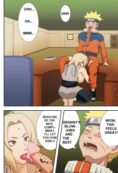Naruho Sex with Grandma - N