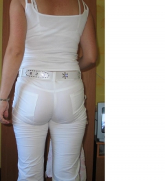 SEE THROUGH PANTS - N