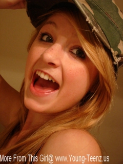 Young American College Teen With Cute Freckles Plays With - N