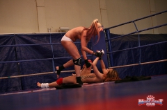 A rookie fighter, Leyla - N