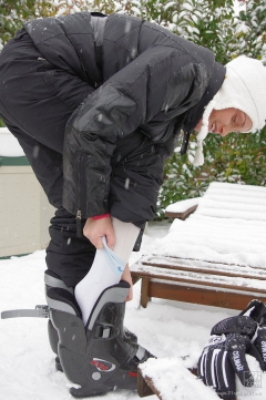 So winter has arrived, - N