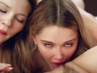 Sensual Lesbian Ecstasy: Diana Heaven, Sonya Blaze &