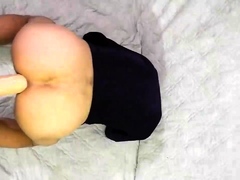 Twink Masturbates With Huge Dildos Hard And Deep