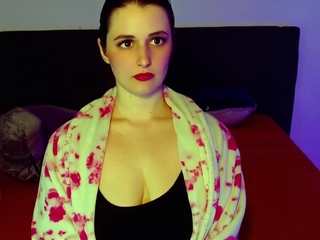 Natural huge tits and big ass very cute web teen