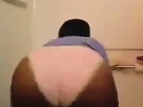 Sexy Ebony Cam Girl Booty