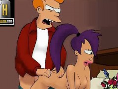 Futurama Porn - Fry and Leela having sex