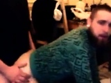 Bearded friends fucking