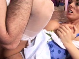 Wild maid ravished by hooded stud in XXX porn