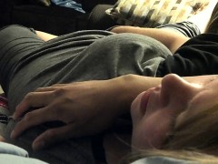 BBW Blond Mom Masturbates and Has Intense Orgasms Porn