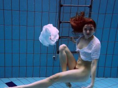 Amazing hairy underwatershow by Marketa