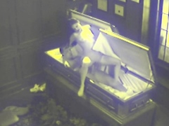 Couple Sex on Coffin