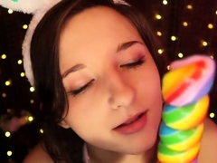 Aftynrose Asmr - Bunny Girl Suckin On A Looong Onlyfans