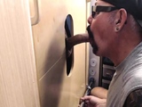 Gloryhole dude fucked in anal hole