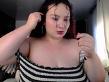 Big boob brunette masturbates on webcam