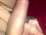 Big Cock Tranny Jerking her Hard Dick on webcam