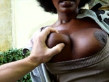 Czech Streets 152, Quickie with Cute Busty Black Girl