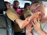 Devon Big Feet Fit Perfectly In Chub Matts Mouth