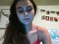 Amateur Webcam Teen Masturbates And Teases