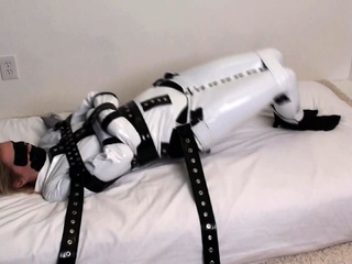 gentle fetish anal actions with latex and bdsm