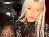 Amateur blond girl with big boobs getting fucked