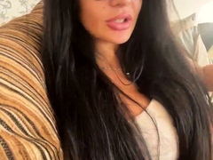 The brunette horny big boob babe get drilled by a hard dick