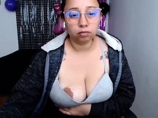 Busty brunette with big boobs rides cock