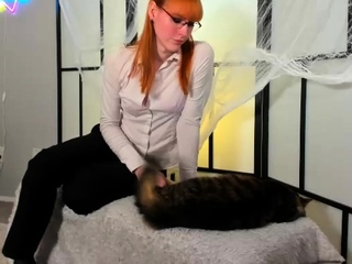 Curly Blonde Teen Records Solo Dildo Masturbation More at