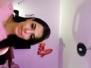 Amateur Webcam Teen Flashes Masturbates